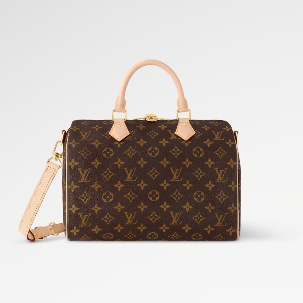 Louis Vuitton Brown Monogram Crossbody Bag